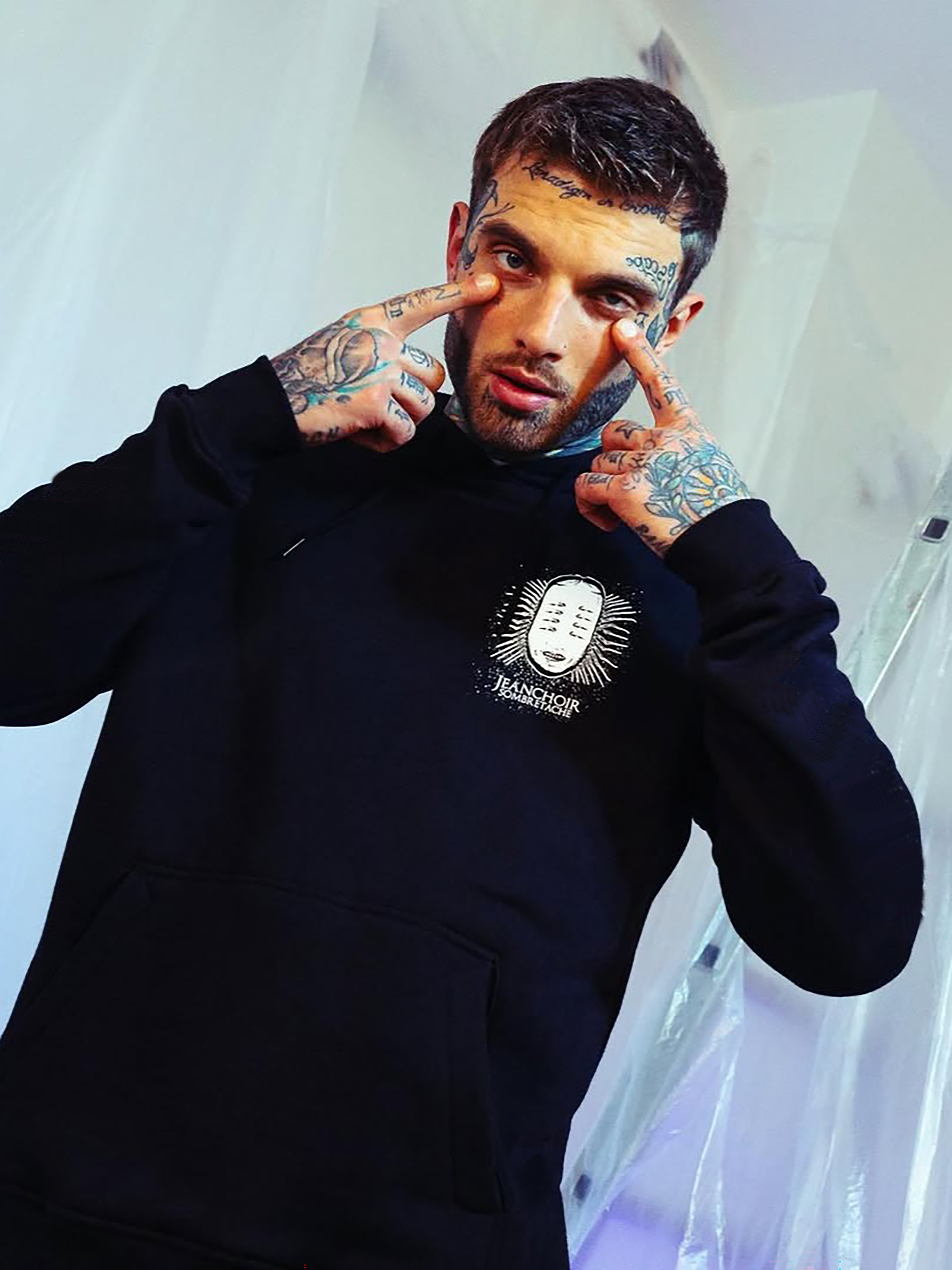 Engtangled (Black) - Oversize Hoodie