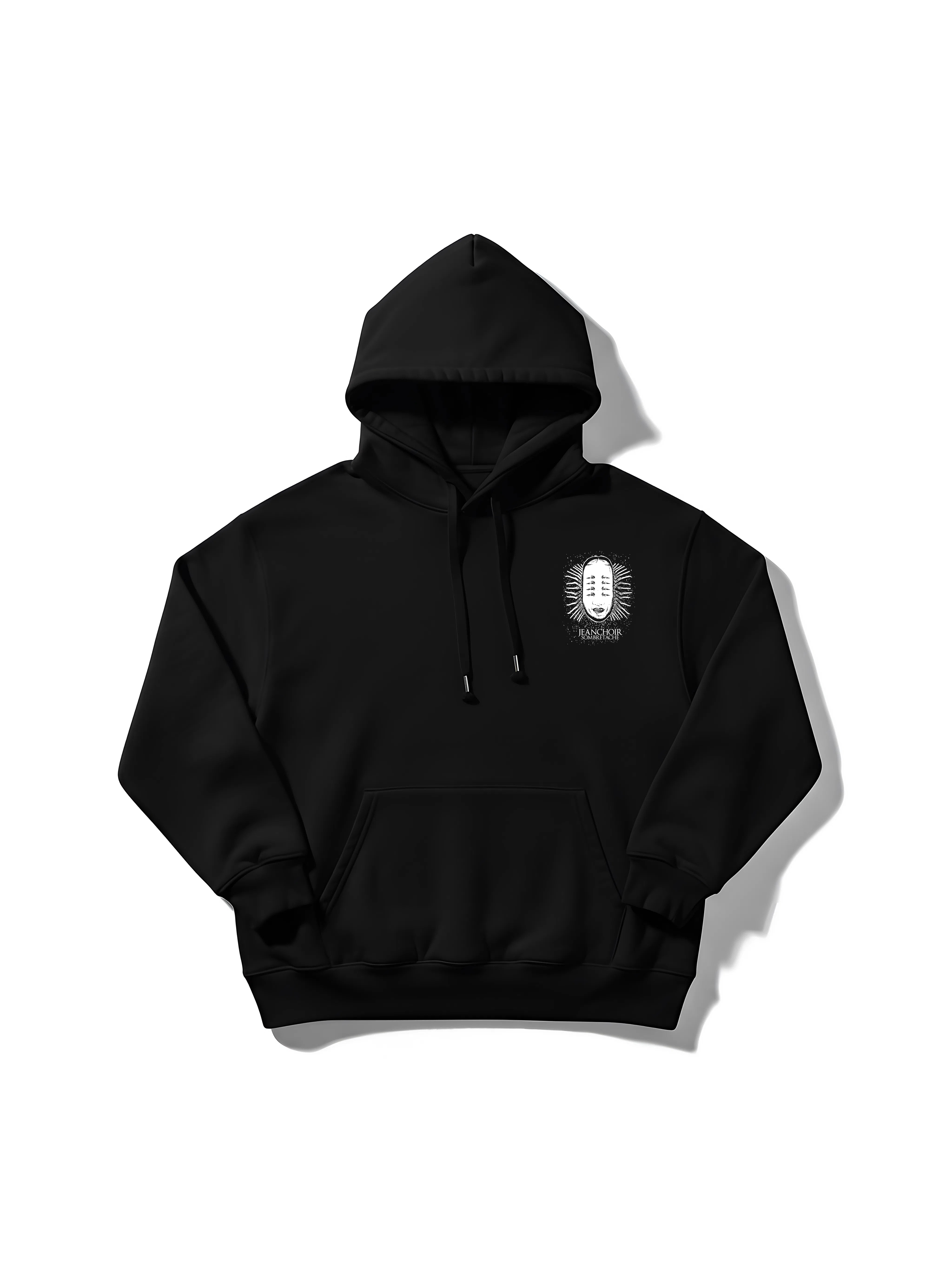 Factured (Black) - Oversize Hoodie