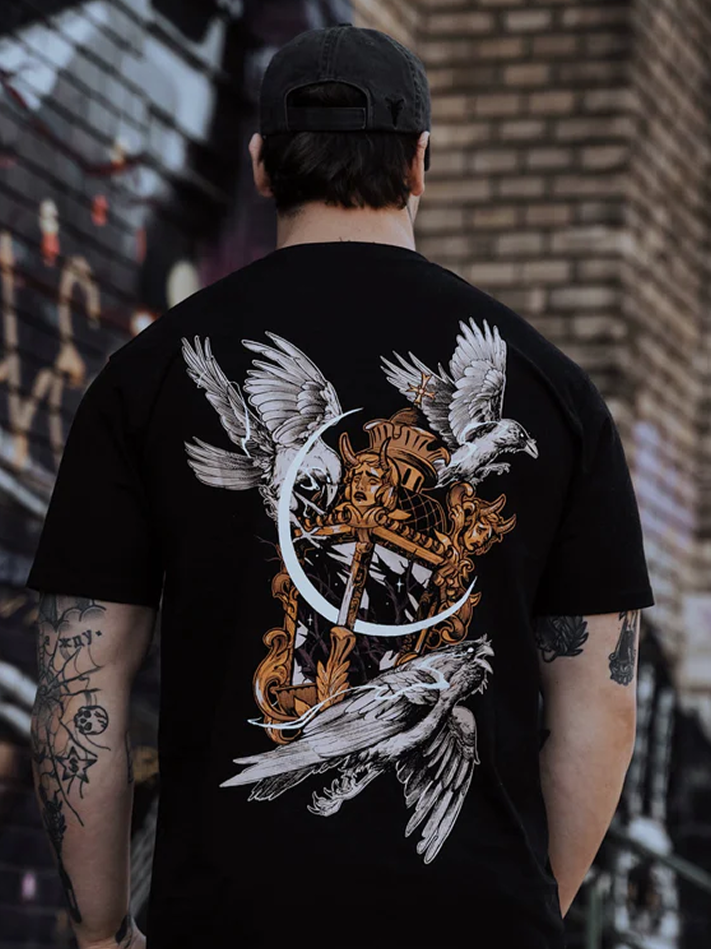 Torch Of Bloom (Black) - Regular T-Shirt