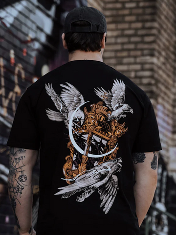 Torch Of Bloom (Black) - Regular T-Shirt