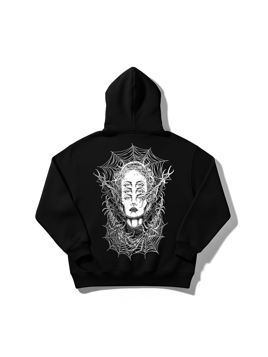 Engtangled (Black) - Oversize Hoodie