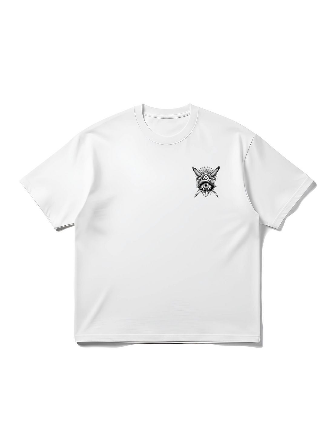 Think Twice (White) - Regular T-Shirt