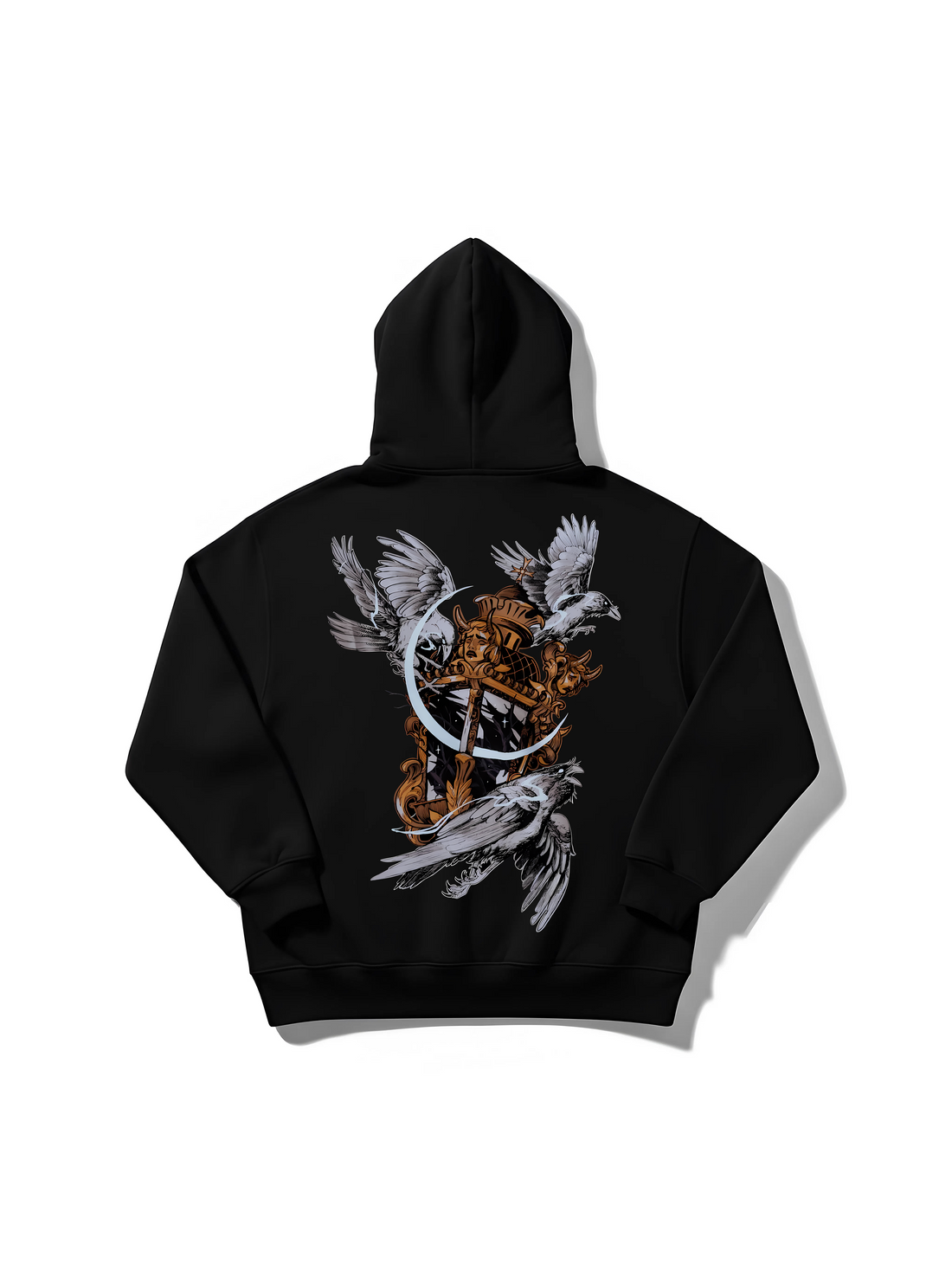 Torch Of Bloom (Black) - Oversize Hoodie