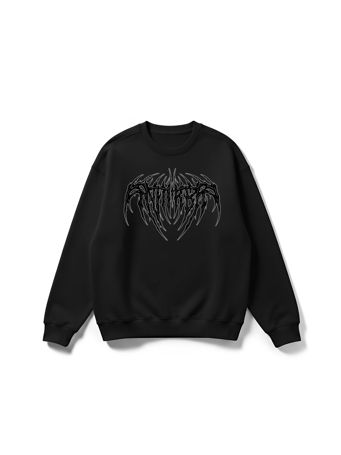 Torch of Bloom (Black) - Oversize Sweater